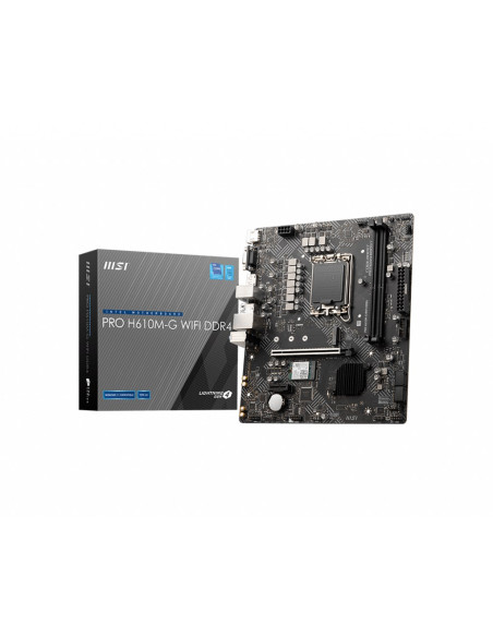 Msi Pro H610M-G Wifi Ddr4 Płyta Główna Intel H610 Lga 1700 Micro Atx