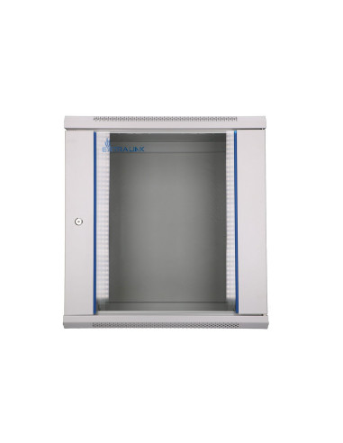 Extralink Szafa Rack 12U 600X450 Szara Montowana Na Ścianie