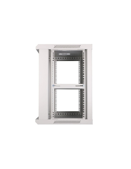 Extralink Szafa Rack 12U 600X450 Szara Montowana Na Ścianie