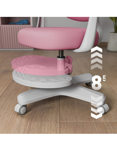 Fotel Obrotowy Junior 4.6 Pink