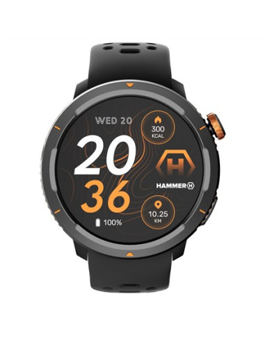 Zegarek Młotek 2 Lite | Inteligentny Zegarek | Dioda Amoled | 1,43" | Wodoodporny | Czarny