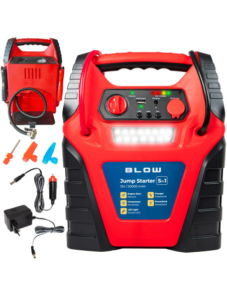 Jump Starter Kompresor Blow 5W1