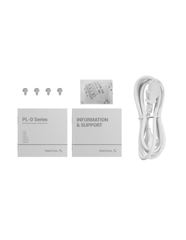 Zasilacz Deepcool Pl750D Wh 750W 20+4 Pin Atx Biały