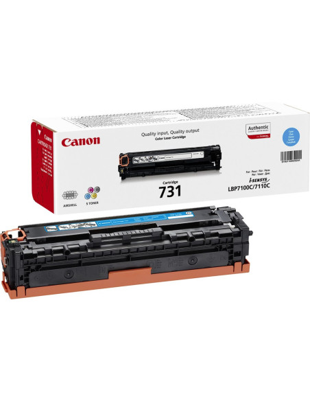 Canon 731 Kaseta Z Tonerem 1 Szt. Oryginalny Cyjan