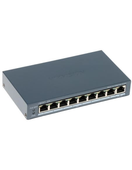 Hikvision Ds-3E1309P-Ei(B) 8-Portowy Inteligentny Przełącznik Poe Fast Ethernet