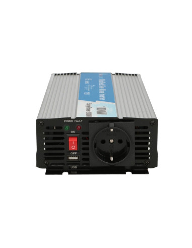 Extralink Przetwornica Napięcia Opim-1000W Samochodowa 12V, 1000W Modyfikowany Sinus