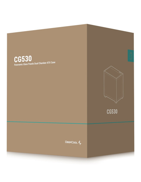 Deepcool Cg530 Midi Tower Czarny