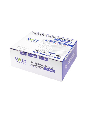Volt Przetwornica Volt Polska Ips-2000N 24V / 230V 1000/2000W