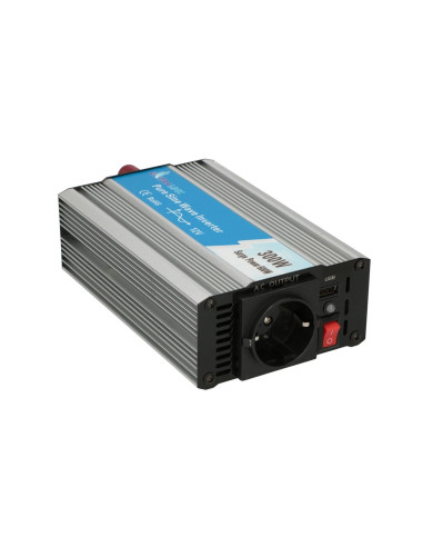 Extralink Przetwornica Napięcia Opip-300W Samochodowa 12V, 300W Czysty Sinus
