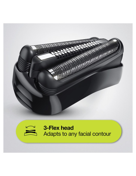 Golarka Elektryczna Braun Series 3 Shave&Style 300Bt, Maszynka Do Golenia Dla Mężczyzn, Volt Zielony, Golarka Foliowa, Zielony, 
