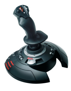 Thrustmaster T.flight Stick X Czarny, Czerwony, Srebrny Usb Joystick Analogowy Pc, Playstation 3