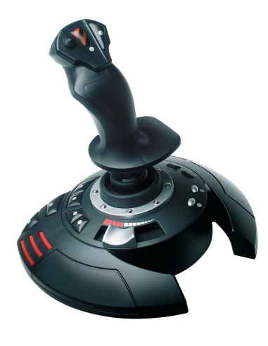 Thrustmaster T.flight Stick X Czarny, Czerwony, Srebrny Usb Joystick Analogowy Pc, Playstation 3
