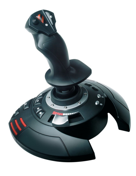 Thrustmaster T.flight Stick X Czarny, Czerwony, Srebrny Usb Joystick Analogowy Pc, Playstation 3