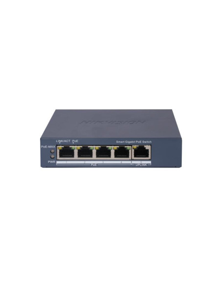 Switch Poe Ds-3E1505P-Ei 4-Portowy Hikvision