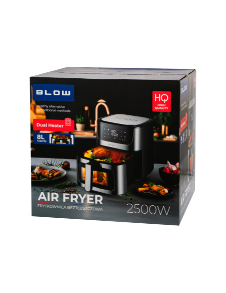 Blow Air Fryer Frytkownica Beztłuszczowa 2500W 8L