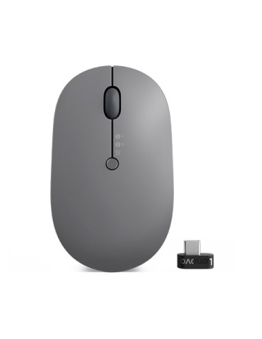 Lenovo Go Wireless Multi Device Myszka Oburęczny Rf Wireless + Bluetooth + Usb Type-A Optyczny 2400 Dpi