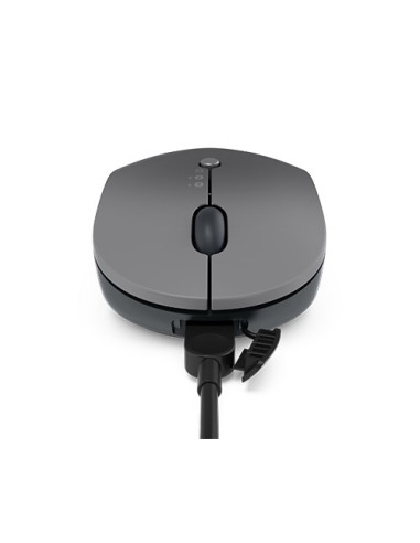 Lenovo Go Wireless Multi Device Myszka Oburęczny Rf Wireless + Bluetooth + Usb Type-A Optyczny 2400 Dpi