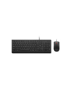 Zestaw Klawiatury I Myszy Lenovo Essential Wired Combo, Przewodowe, Mysz W Zestawie, Czarny