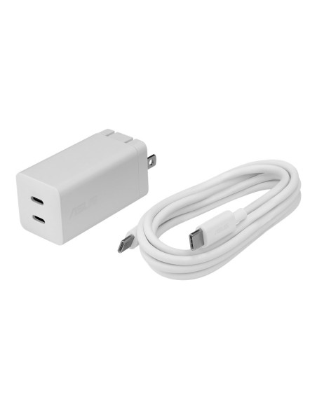 Asus Ac65-05 Uniwersalne Biały Prąd Przemienny Szybkie Ładowanie Wewnętrzna