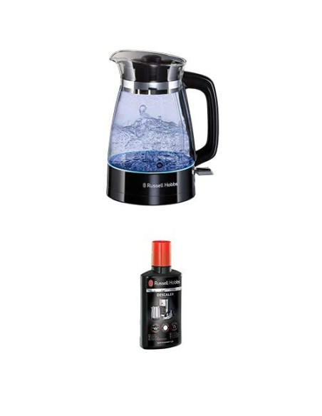 Russell Hobbs 26080-70 Czajnik Elektryczny 1,7 L 2400 W Czarny, Przezroczysty