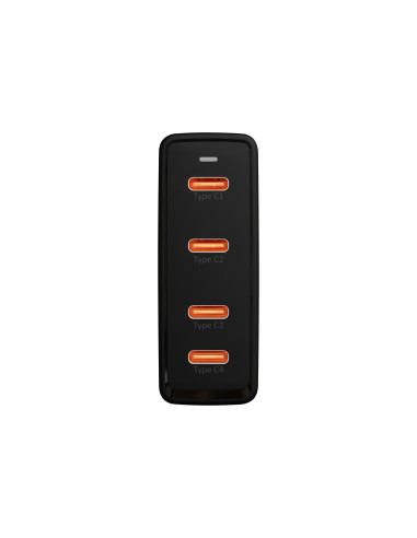 Blow Ładowarka Sieciowa Gniazdo Usb-Cx4 Pd 100W Gan Czarna