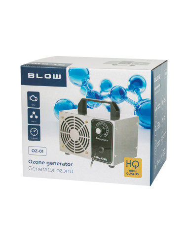 Blow Generator Ozonu Oz-01 Ozonator 60000 Mg/H 120W