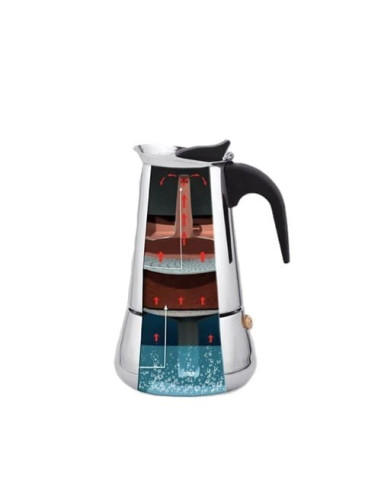 Kawiarka Na 6 Filiżanek Mr-1660-9 -Black Maestro