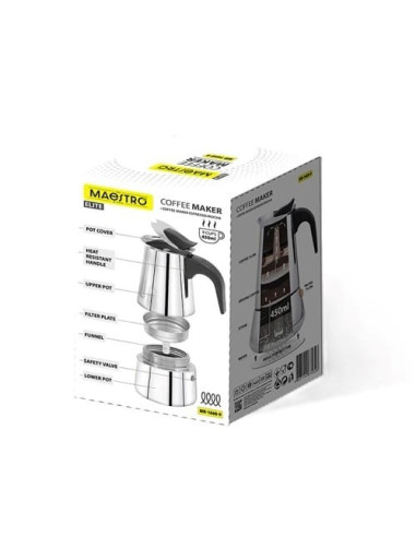 Kawiarka Na 6 Filiżanek Mr-1660-9 -Black Maestro