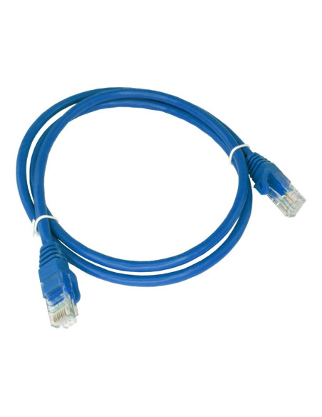 Alantec-Patch-Cord U/Utp Kat5E Pvc 0.25M Niebieski