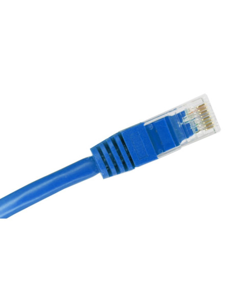 Alantec-Patch-Cord U/Utp Kat5E Pvc 0.25M Niebieski