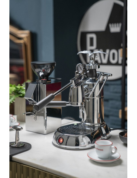 La Pavoni Ekspres Do Kawy Dźwignia Ręczna Milano Srebrny