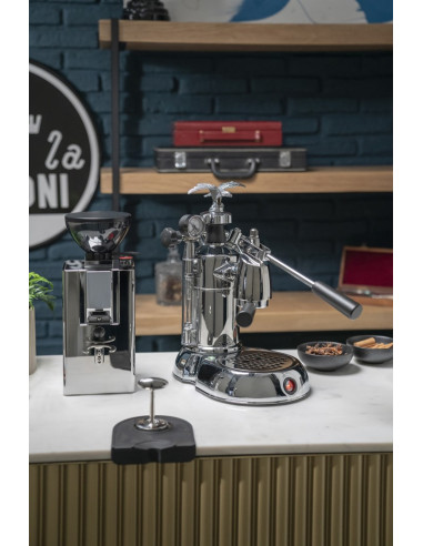 La Pavoni Ekspres Do Kawy Dźwignia Ręczna Milano Srebrny