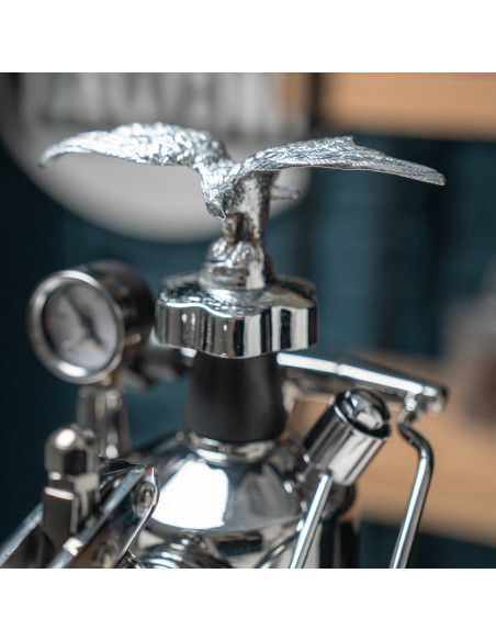 La Pavoni Ekspres Do Kawy Dźwignia Ręczna Milano Srebrny