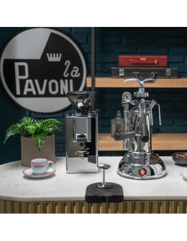 La Pavoni Ekspres Do Kawy Dźwignia Ręczna Milano Srebrny