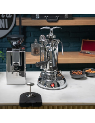 La Pavoni Ekspres Do Kawy Dźwignia Ręczna Milano Srebrny