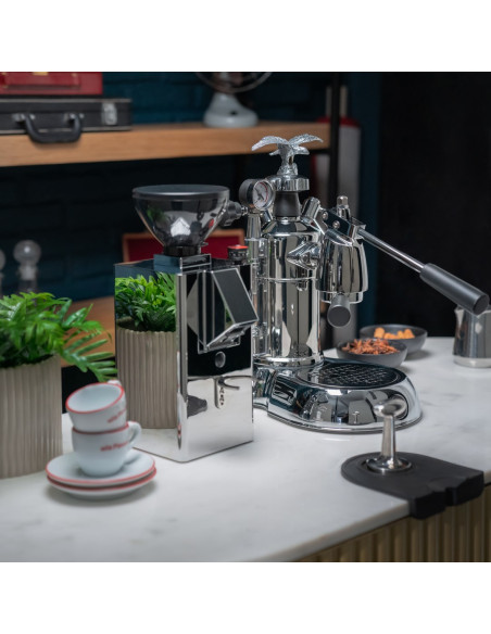 La Pavoni Ekspres Do Kawy Dźwignia Ręczna Milano Srebrny