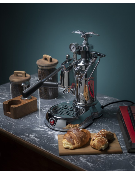 La Pavoni Ekspres Do Kawy Dźwignia Ręczna Milano Srebrny