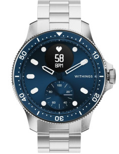 Zegarek Withings Scanwatch Nova -Älykello, 42 Mm, Sininen