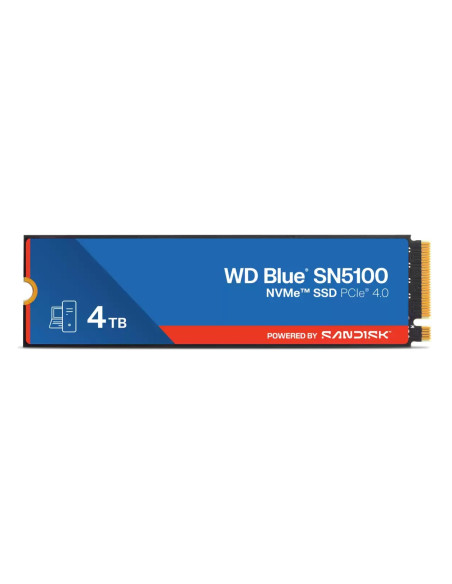 Western Digital Wd Blue Sn5100 4 Tb M.2 Pci Express 4.0 Nvme Qlc 3D Nand