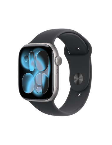 Apple Watch Series 11 Oled 46 Mm Cyfrowy 416 X 496 Px Ekran Dotykowy 5G Szary Wi-Fi Gps