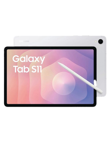 Samsung Galaxy Tab S11 128 Gb 27,9 Cm (11") 12 Gb Wi-Fi 6E (802.11Ax) Srebrny