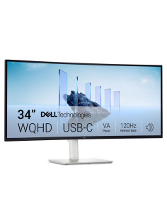 Monitor Dell 86,4 Cm (34,1") Model S3425Dw 21:09 2Xhdmi+Dp+Usb-C Va Zakrzywiony 2