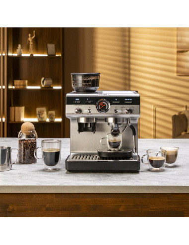 Krups Precision Xp801T10 Ekspres Do Kawy Półautomatyczny Ekspres Do Espresso 3 L