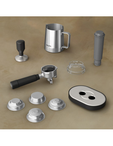 Krups Precision Xp801T10 Ekspres Do Kawy Półautomatyczny Ekspres Do Espresso 3 L