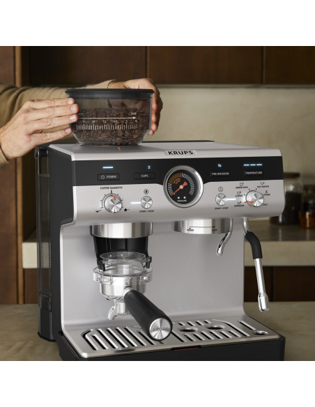 Krups Precision Xp801T10 Ekspres Do Kawy Półautomatyczny Ekspres Do Espresso 3 L