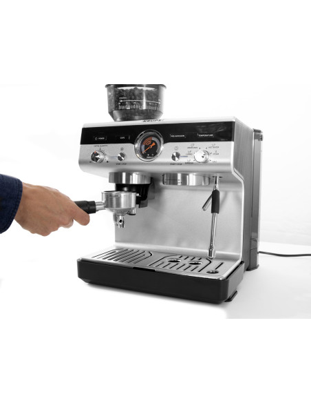 Krups Precision Xp801T10 Ekspres Do Kawy Półautomatyczny Ekspres Do Espresso 3 L