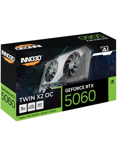 Inno3D Geforce Rtx 5060 Twin X2 Oc Nvidia 8 Gb Gddr7