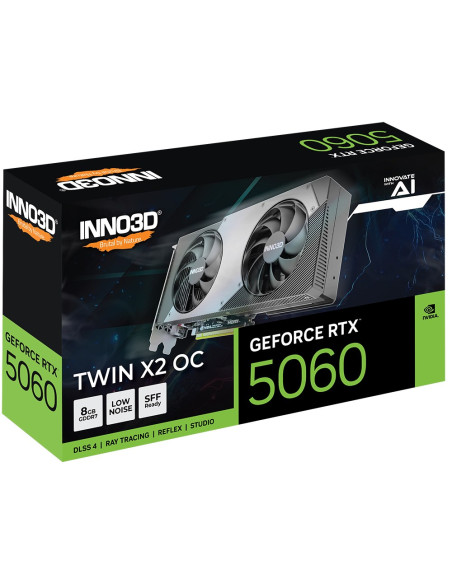 Inno3D Geforce Rtx 5060 Twin X2 Oc Nvidia 8 Gb Gddr7