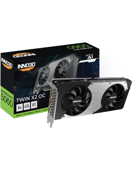 Inno3D Geforce Rtx 5060 Twin X2 Oc Nvidia 8 Gb Gddr7