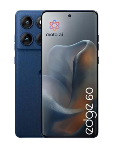Motorola Edge 60 16,9 Cm (6.67") Dual Sim Android 15 5G Usb Type-C 12 Gb 512 Gb 5200 Mah Niebieski